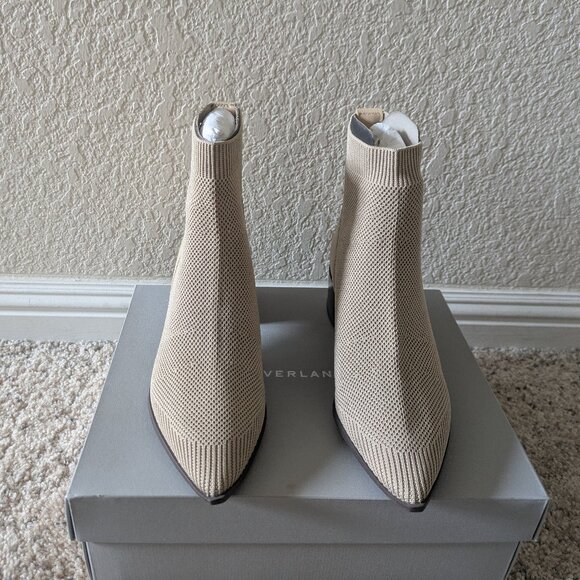 Everlane Boss Boots in Reknit (Tan, 7.5) - Picture 2 of 5